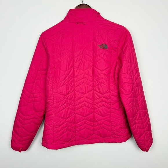 The North Face Pink Tamburello Quilted Puffer Jacket Size M - Picture 7 of 7